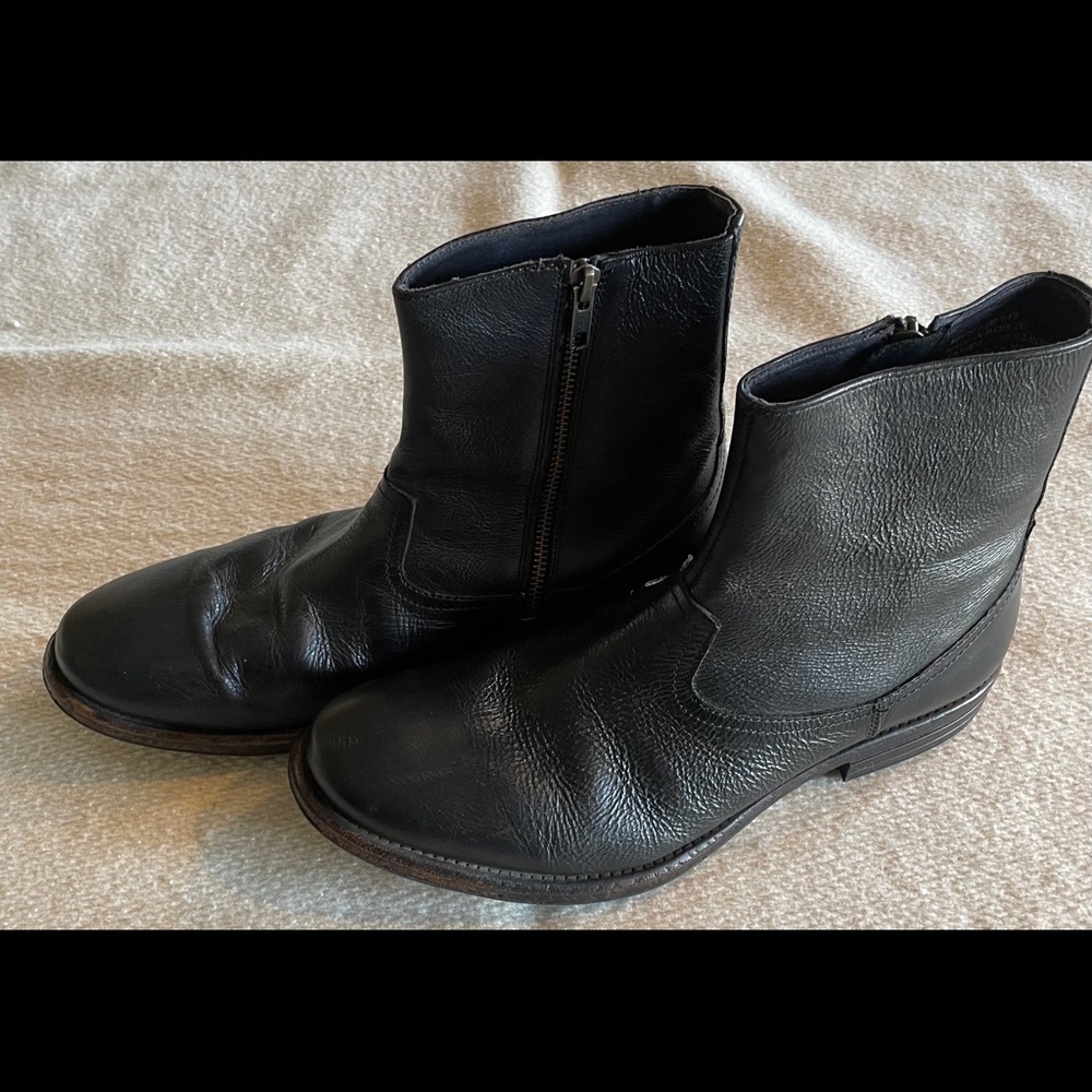 Clarks leather boots